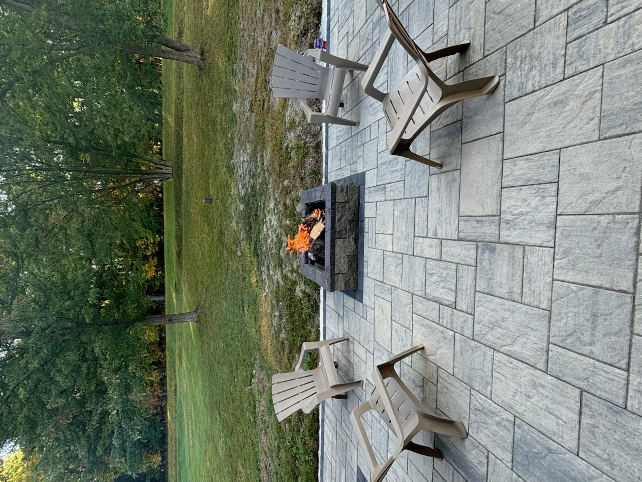 Custom Fire Pit Installation
